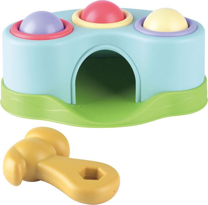 Play Bio-based hamberbank with balls, 5 pieces.