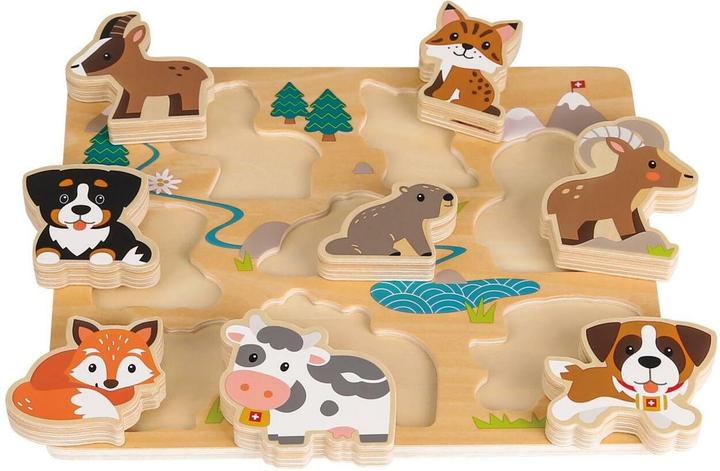 Immagine prodotto Spielba Puzzle 3D Schweizer Tiere
