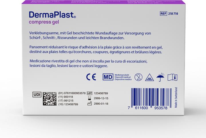 Actual product image DermaPlast Compress Gel (20 x)