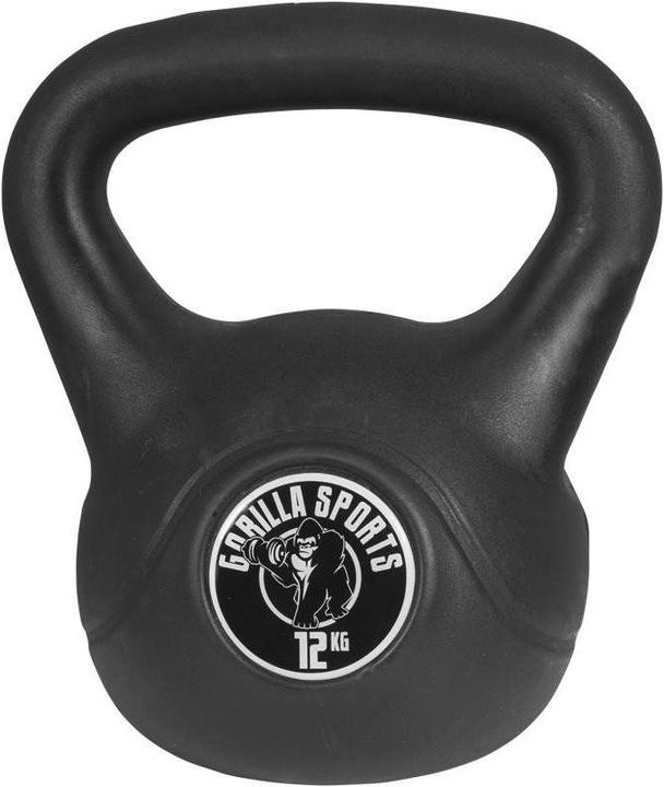 Actual product image Gorilla Sports Kettlebell Cement (1 x 12 kg)