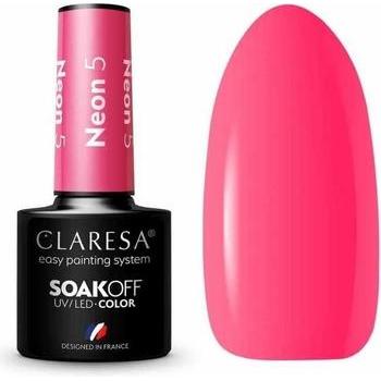 Claresa, Bodylotion, Soak Off UV/LED Neon hybrid lacquer 5 5g (5 ml)