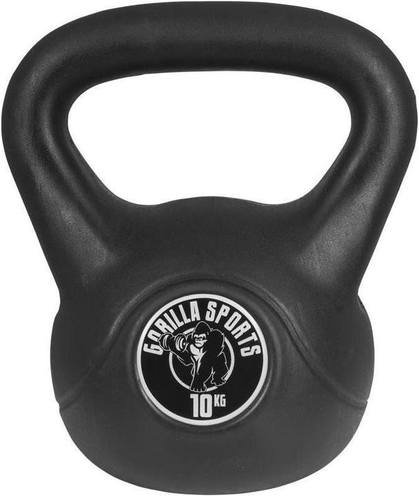 Image du produit Gorilla Sports Ciment pour kettlebell (1 x 10 kg, 1 x 18 kg, 1 x 20 kg, 1 x 2 kg, 1 x 4 kg, 1 x 14 kg, 1 x 6 kg, 1 x 8 kg, 1 x 16 kg, 1 x 12 kg)