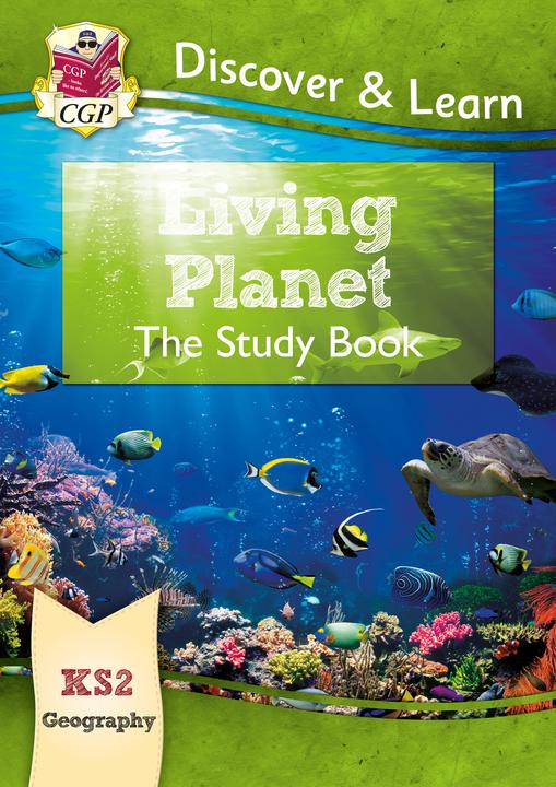 Immagine prodotto Nuovo libro di studio KS2 Scopri e Impara: Geografia - Libro di studio sui pianeti viventi (CGP KS2