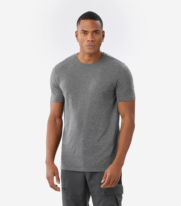 Produktbild Simond Merinoshirt Herren kurzarm Lyocell - Merino Fresh grau (L)