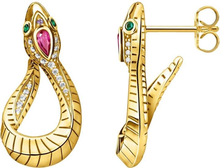 Produktbild Thomas Sabo Ohrringe Schlange Gold (Silber 925)