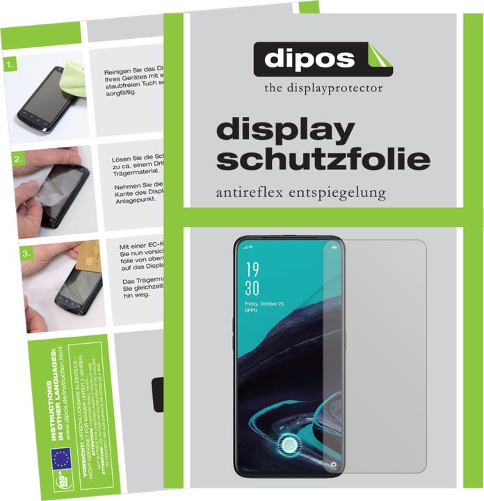 Pellicola Protettiva Antiriflesso Dipos Per Oppo Realme X2 - Opaca, Anti-impronta, Made In Germany - 2
