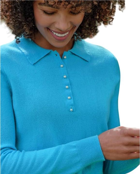 Produktbild Woolovers Poloshirt Jerseyware Kaschmir (S)