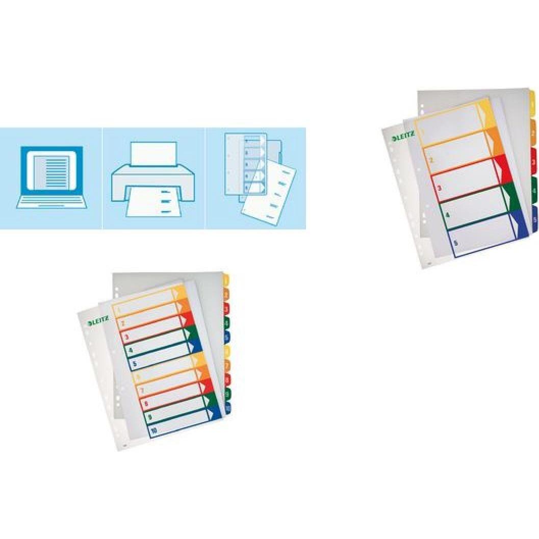 Thumbnail - Leitz, Ordner Zubehör, Register PC-beschriftbar