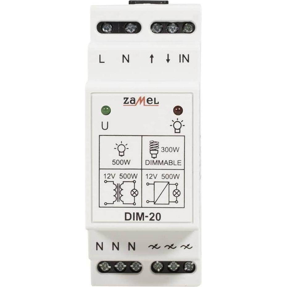 Thumbnail - Zamel, Zubehör Beleuchtung, Dimmer mit Standby-Modus und Speicher für Beleuchtungsstärke DIM-20