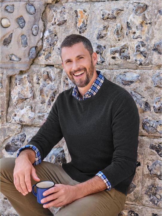 Produktbild Woolovers Pullover Rundhalsausschnitt Kaschmir (M)