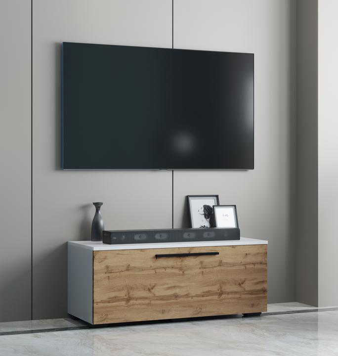 Image du produit VCM Bois Meuble TV Lowboard Meuble TV Table Console Table TV Arila S (95 x 40 x 39 cm)