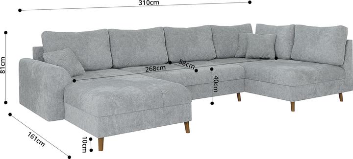 Actual product image Ropez Ariella (Sofa landscape)