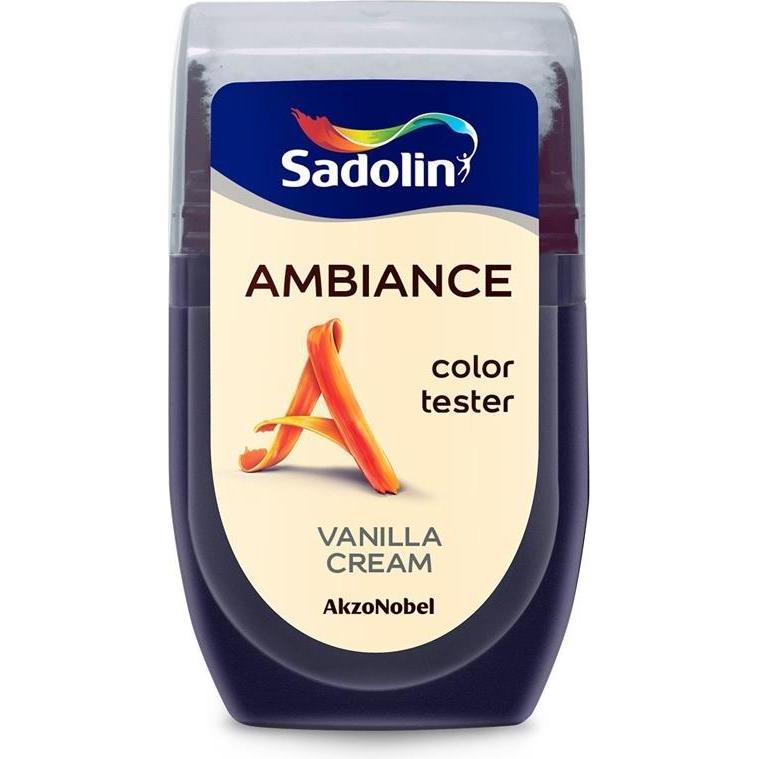 Sadolin, Künstlerfarbe + Bastelfarbe, Tester Ambiance Vanilla Cream 30ml (30 ml)