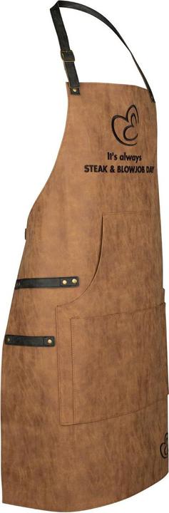 Easytoys Grillschürze aus Leder (Würfelspiel)