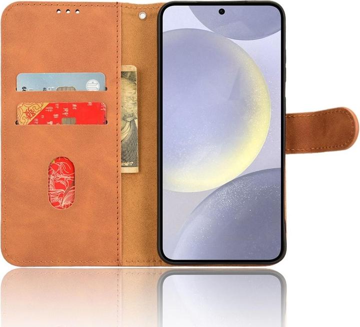 Produktbild König Design Hülle für Samsung Galaxy S24 FE Schutz Handy Case Cover Klapp Tasche Wallet Etui (Samsung Galaxy S24 FE)