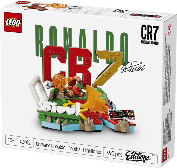 Productafbeelding LEGO Cristiano Ronaldo - Hoogtepunten uit voetbal (43012, LEGO Edities)