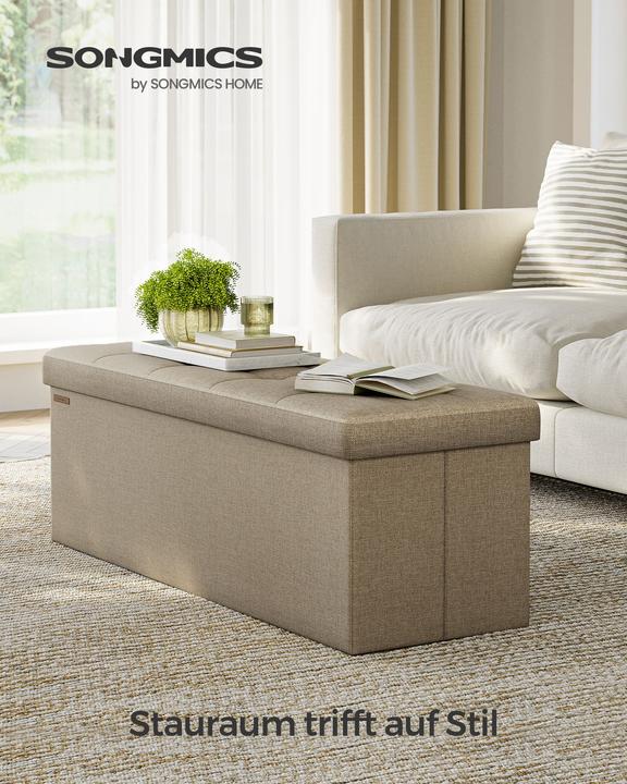 Songmics Chest LSF077R01V1 taupe fabric 110.0 cm