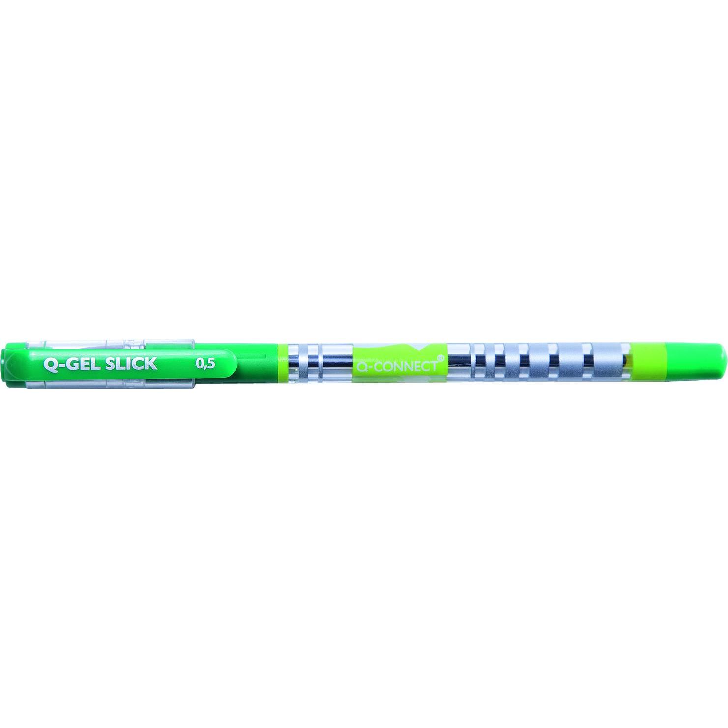 Thumbnail - Q-Connect, Bleistift, Gel-Fluidstift 0,5 mm, grün (0.50 mm)