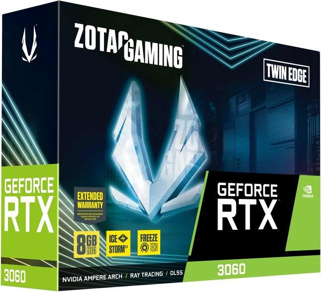 Image du produit Zotac RTX 3060 Twin Edge (8 Go)