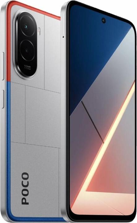 Produktbild Xiaomi Poco M7 (256 GB, Silver, 6.90", Hybrid Dual SIM, 4G)