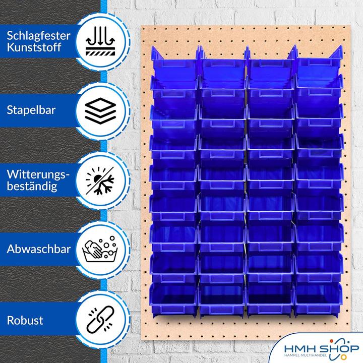 Actual product image Stacking boxes size 2 (40 pcs.)