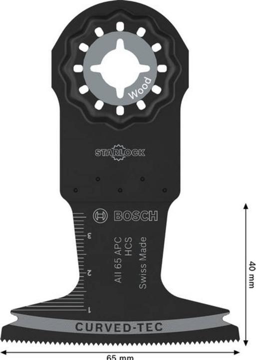 Immagine prodotto Bosch Professional Zubehör AII 65 APC Tauchsägeblatt für Multifunktionswerkzeuge, 5-tlg.