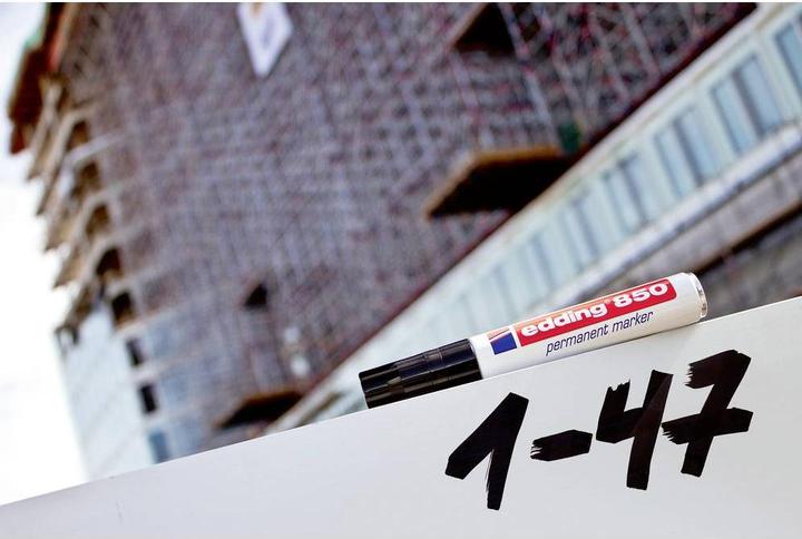 Produktbild Edding Permantenmarker 850 rot (1 x)