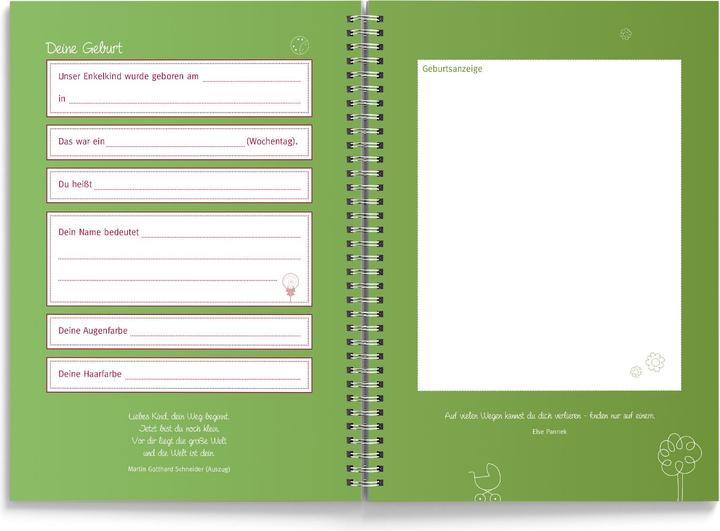 Produktbild Grosselterntagebuch (Deutsch, Familia Verlag, 2012)