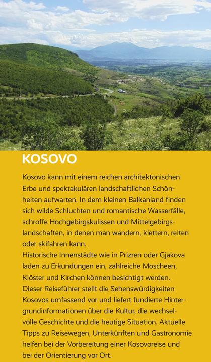 Produktbild Reiseführer Kosovo (Deutsch, Martin Bock, 2022)