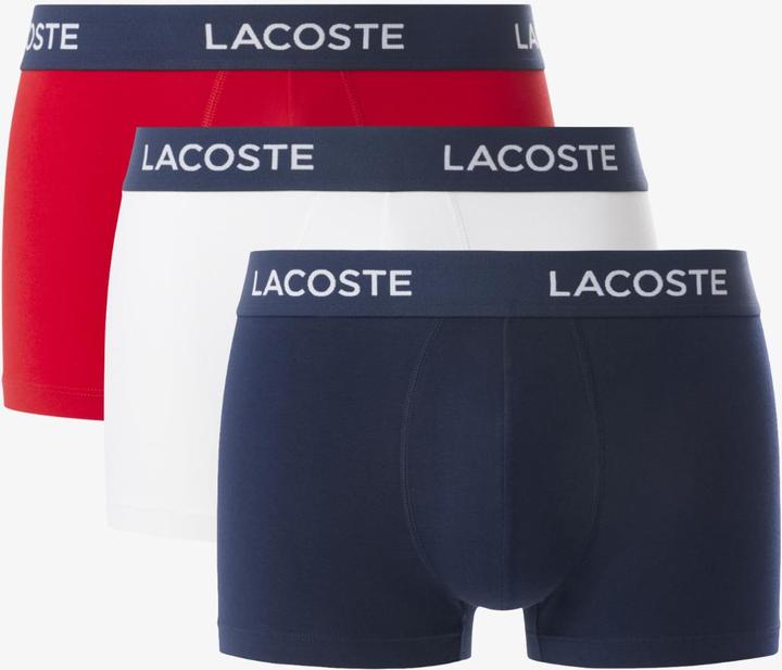 Red, Dark Blue, White