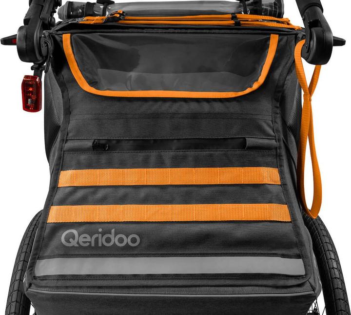 Produktbild Qeridoo Kidgoo 1 FIDLOCK Edition - Kinderfahrradanhänger für 1 Kind