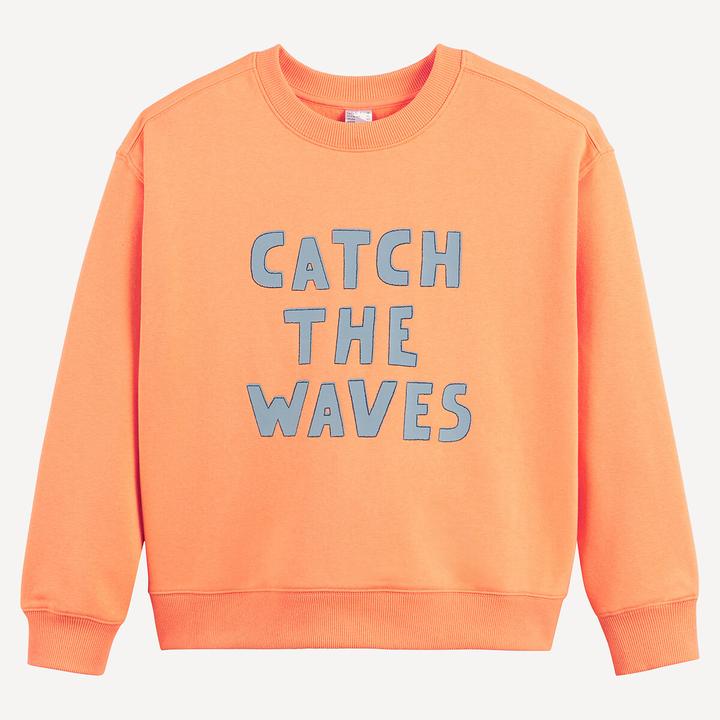Produktbild La Redoute Collections Oversize-Rundhals-Sweatshirt aus Molton (152)