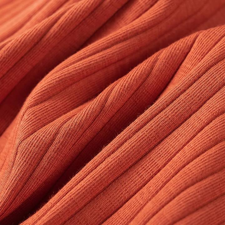 Produktbild vidaXL Kinder-Langarmshirt Dunkelorange 92,Material: 95