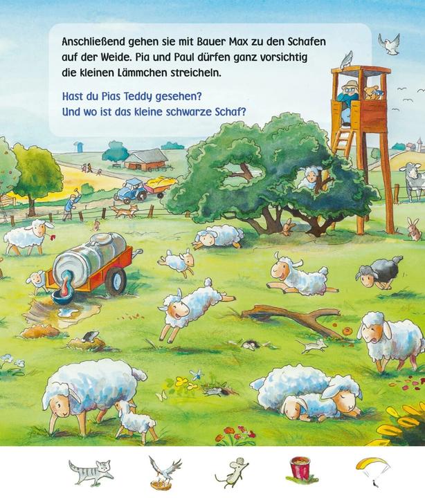 Produktbild Unkaputtbar: Mein erstes Wimmelbuch: Auf dem Bauernhof (Deutsch, Sibylle Schumann, 2021)