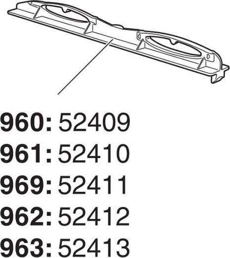 Immagine prodotto Thule SmartSlide WingBar 961 NUOVO (Nero)