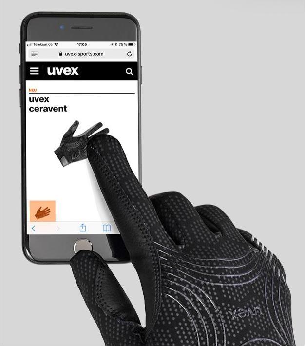 Produktbild Uvex Sports Ceravent Handschuh (7.5)