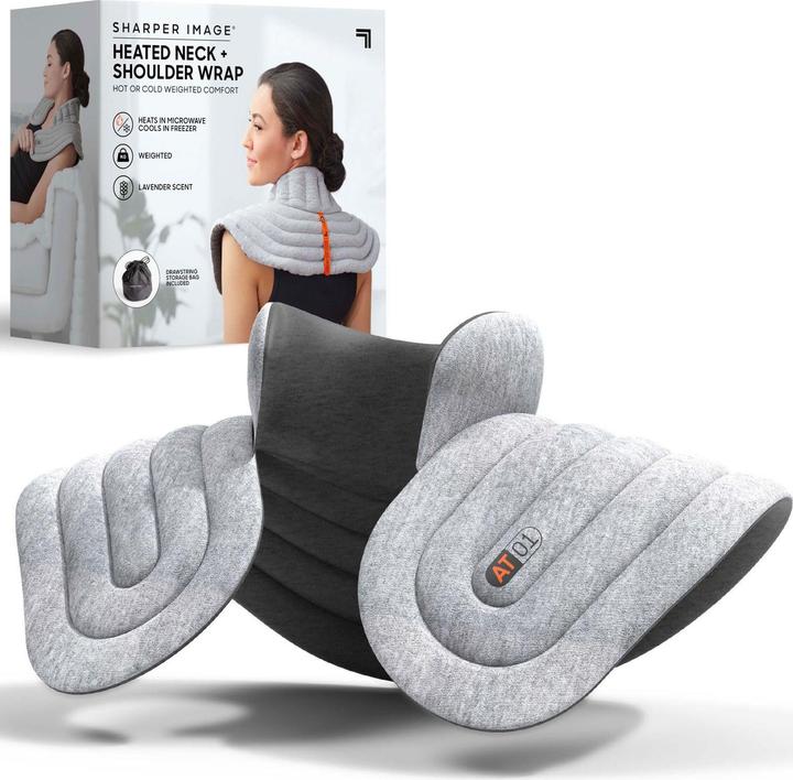Actual product image Sharper Image Neck and shoulder wrap