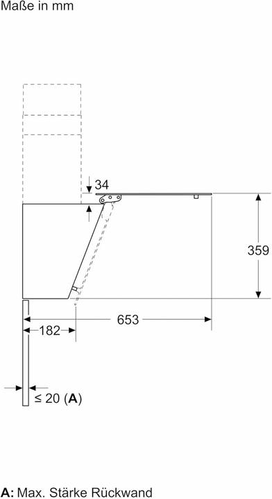 Produktbild Siemens iQ100 LC85KDK60 (Wandhaube)