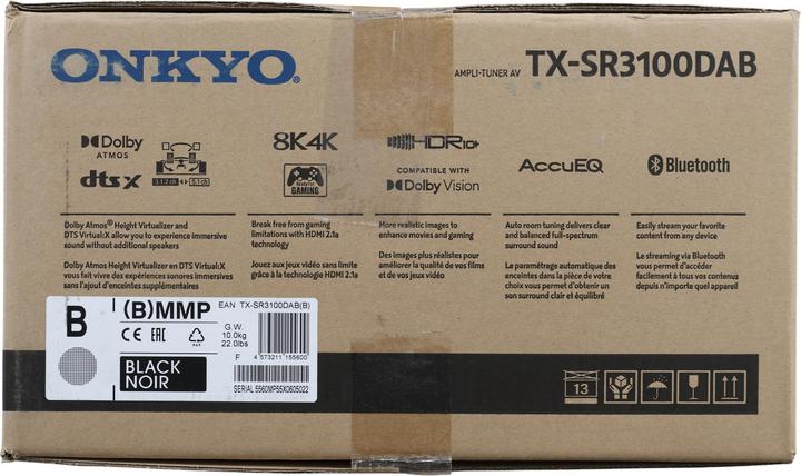 Productafbeelding Onkyo TX-SR3100 (5.2 kanalen)