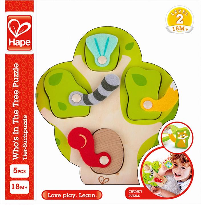 Hape Tier-Suchpuzzle