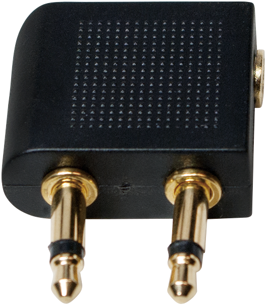 Produktbild LogiLink Flugzeug Adapter (Klinkenadapter)