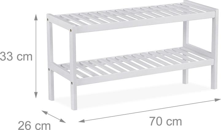 Produktbild Relaxdays Schuhregal (70 x 26 x 33 cm)