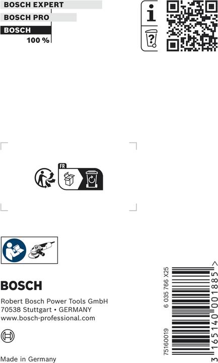 Produktbild Bosch Professional Zubehör Schutzbügel, Handschutz für Arbeiten mit Stützteller