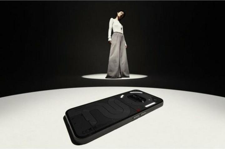 Actual product image Nothing Phone (2a) (128 GB, Black, 6.70", Dual SIM, 5G)