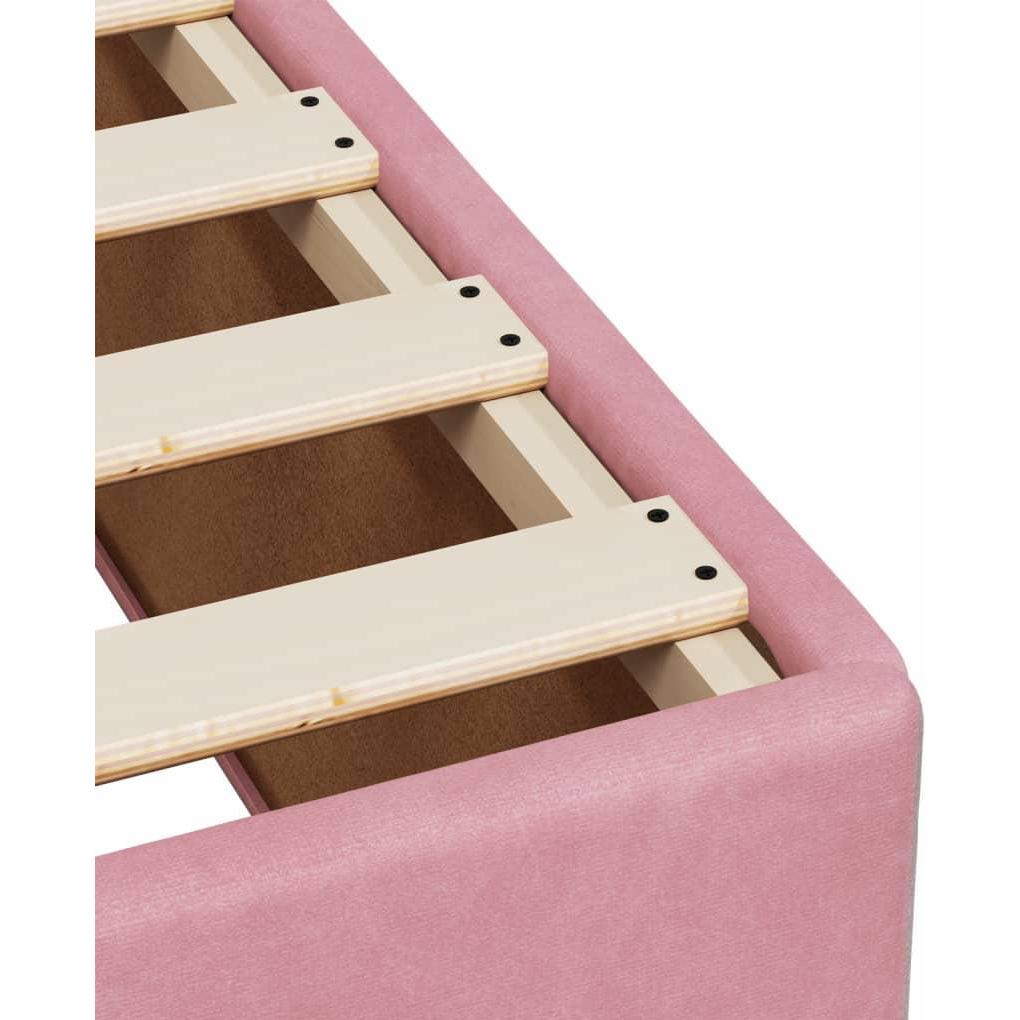 Thumbnail - VidaXL, Bett, Bettgestell Samt (100 x 200 cm)