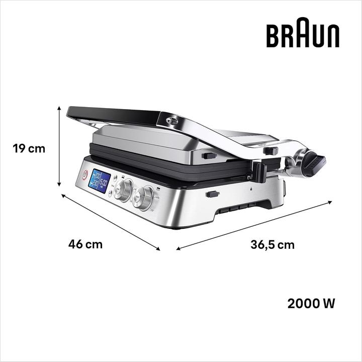Actual product image Braun MultiGrill 9 CG9043 srebrno-czarny