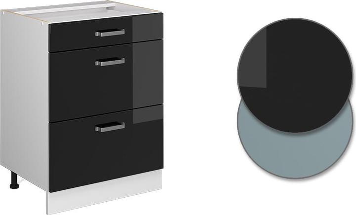 Produktbild Vicco Küchenunterschrank R-Line (60 x 46 x 81.5 cm)