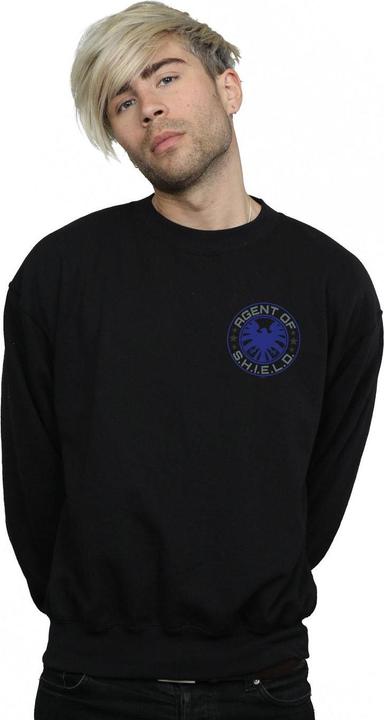 Actual product image Mens Agents Of SHIELD Breast Print Sweatshirt (XXL)