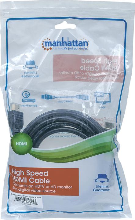 Image du produit Manhattan HDMI (Typ A) — HDMI (Typ A) (5 m)