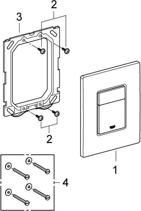 Image du produit Grohe Skate Cosmopolitan Plaque de recouvrement